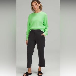 Lululemon $118 Softstreme High-Rise Straight Leg Pant Black 14